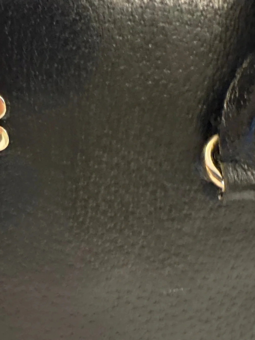 kate spade Grove Court Thea Tote Black Pebbled Silver HW